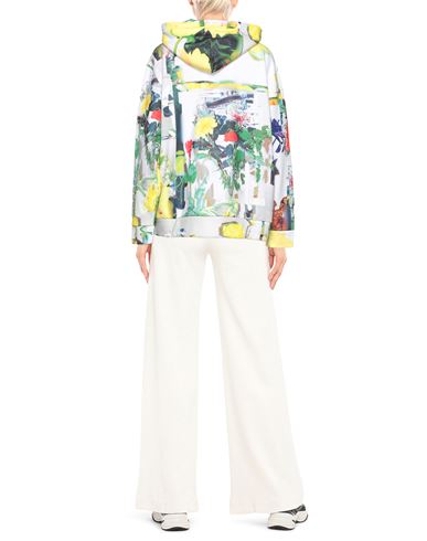 Woman Sweatshirt Yellow Size S Polyester, Cotton