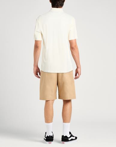 Man Polo shirt Cream Size XXL Cotton