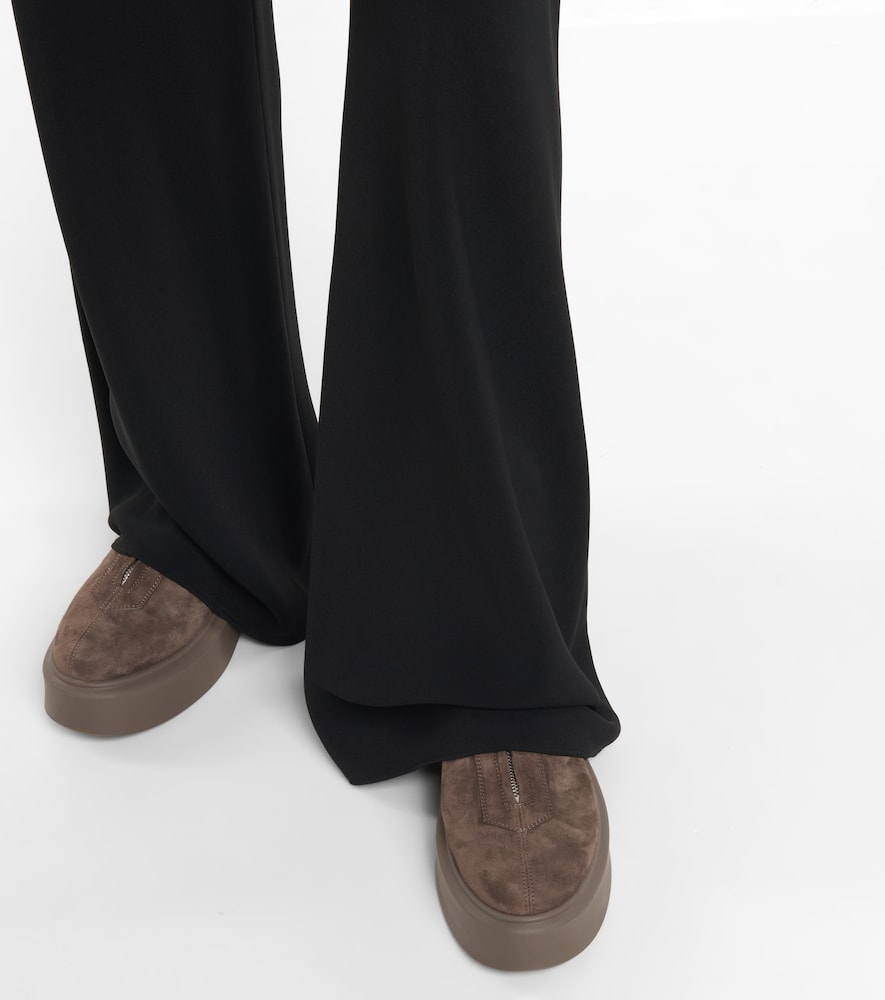 Zipped Boot 1 suede boots