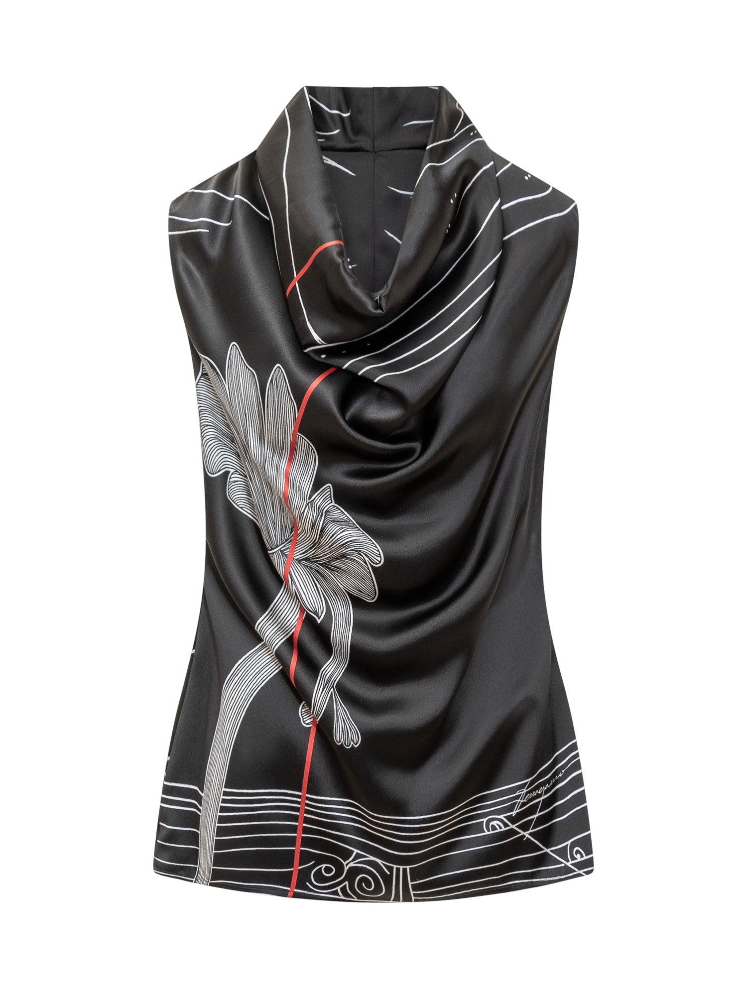 Elegant Silken Shirt