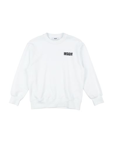 Kid Boy Sweatshirt White Size 12 Cotton