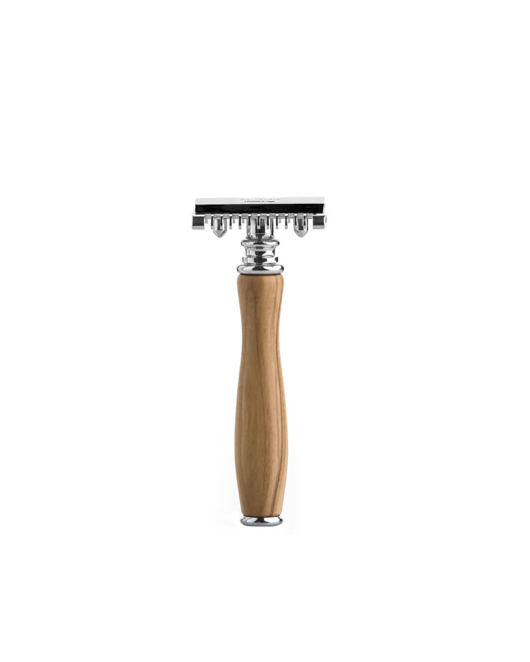 Carthusia Safety Razor Steel and Olive Wood — Razor