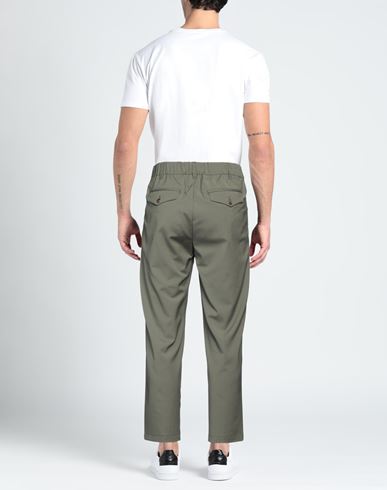 Myths Man Pants Sage green Size 32 Linen, Viscose