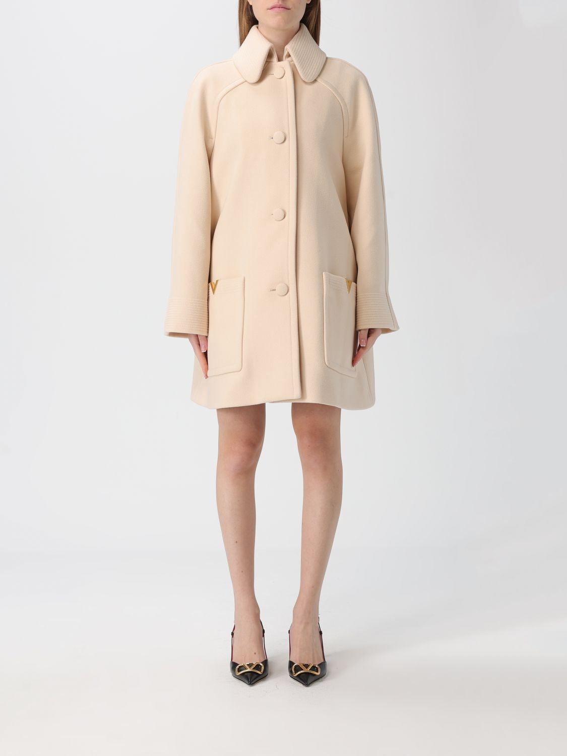 Coat Woman color Beige