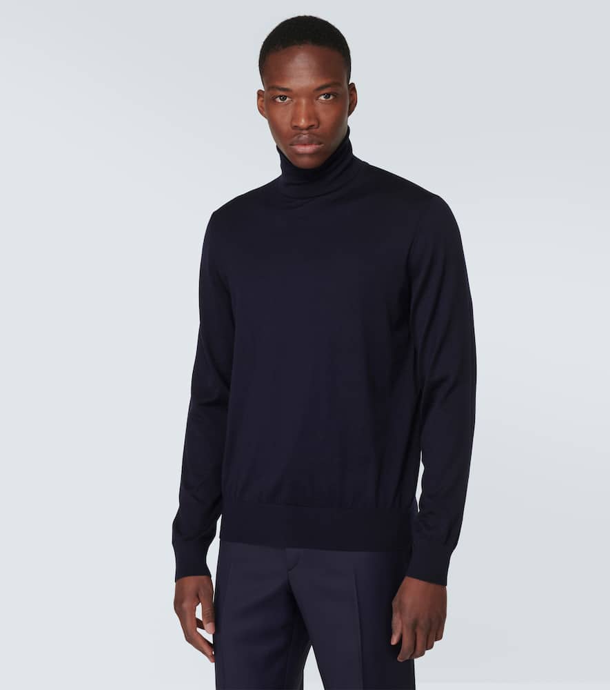 Dolce & Gabbana Cashmere-blend turtleneck sweater