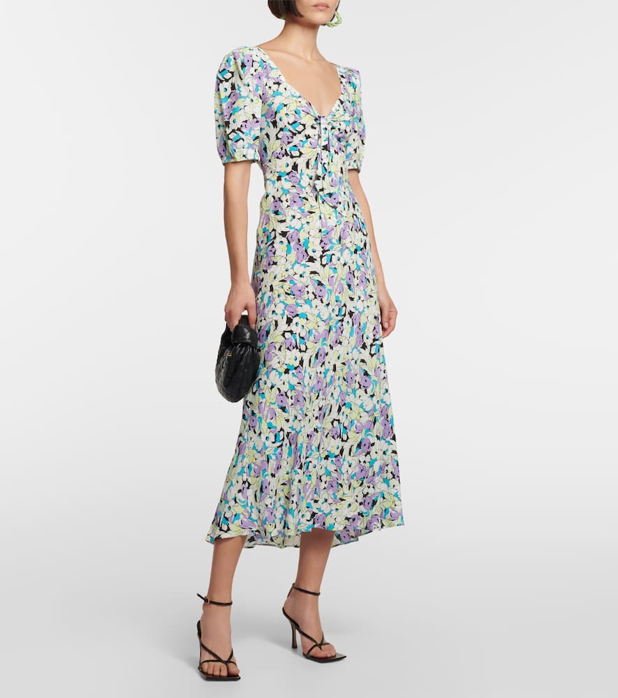 Diane von Furstenberg Fiona cotton midi dress