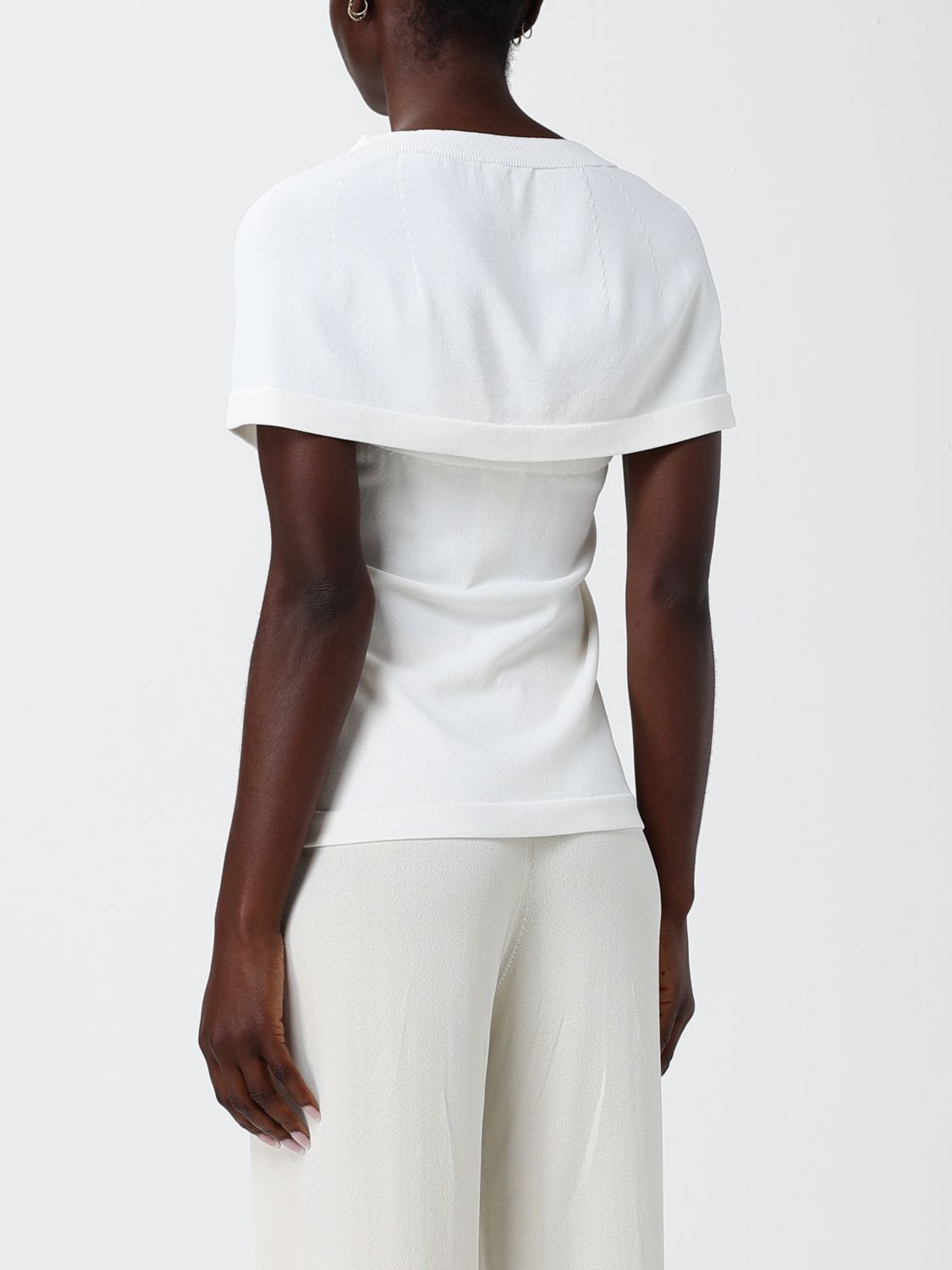 Top Woman color Ivory