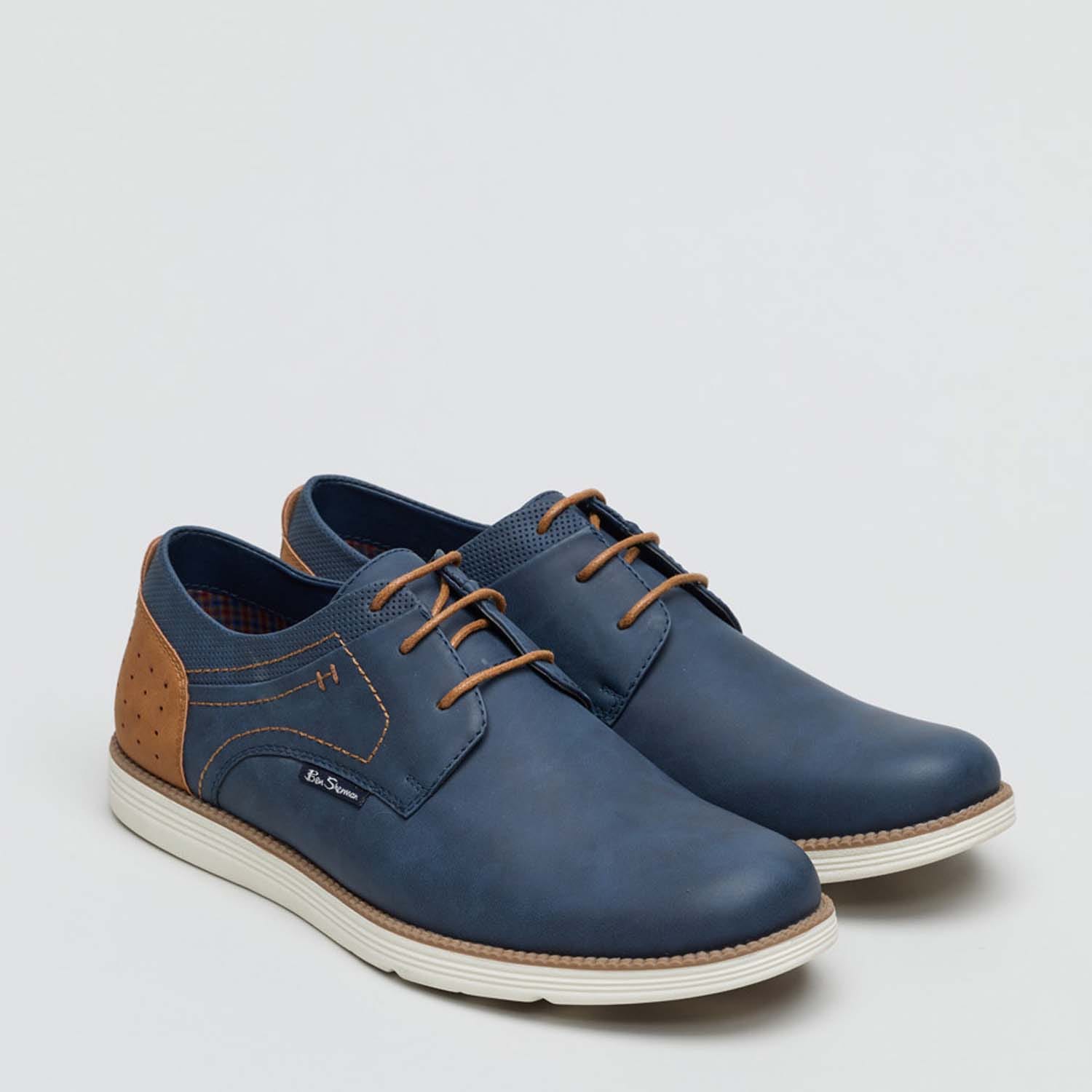 Ben Sherman Mens Havana Trainers in Navy