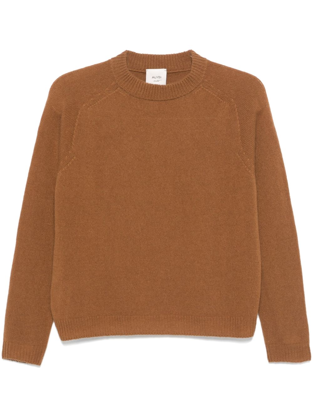 Ribbed sweater - Brown