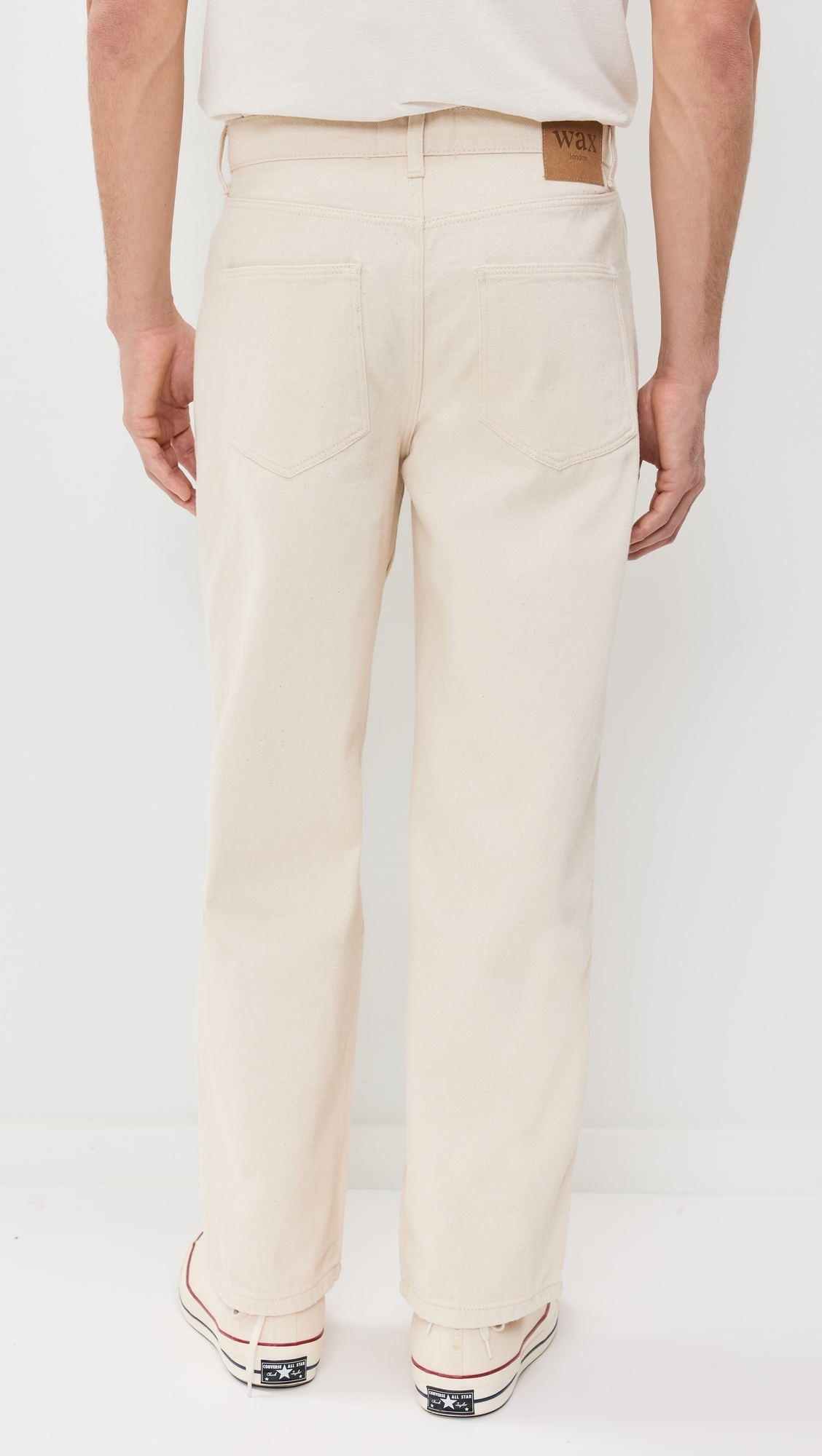 Loose Fit Jeans Ecru