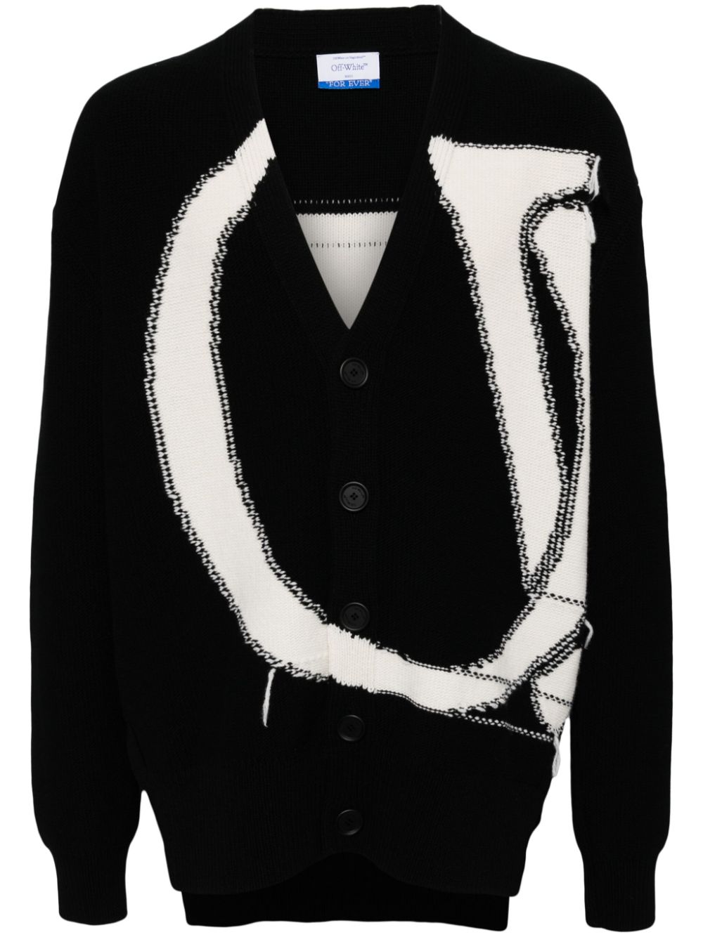 Wool cardigan - Black