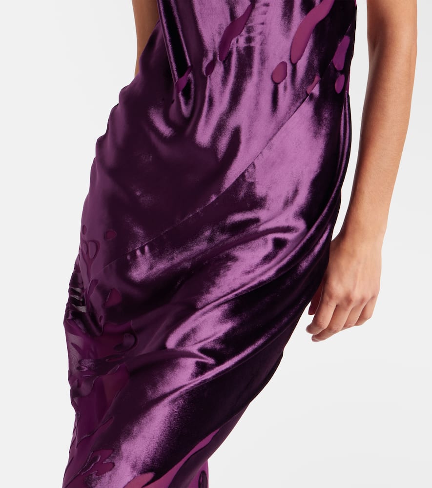 Halterneck gown