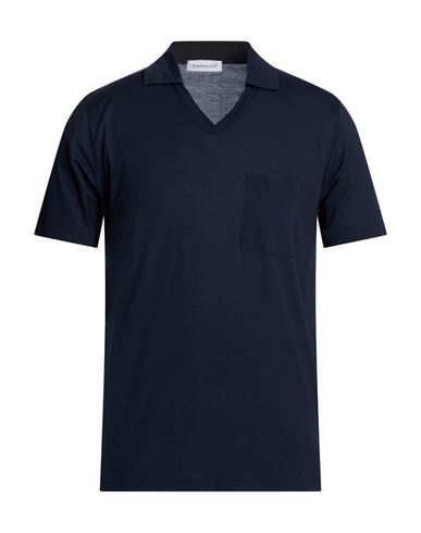 Man Polo shirt Blue Size 44 Cotton