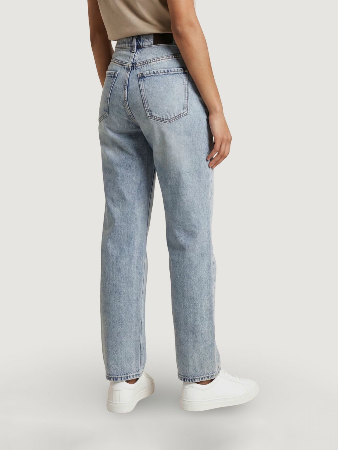 Jeans Woman color Stone Washed