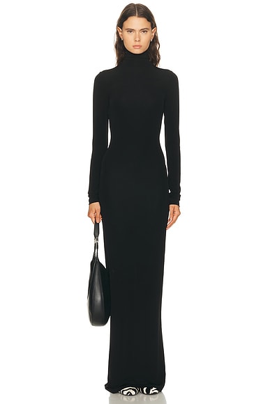 Eterne for FWRD Cosima Maxi Dress in Black - Black. M also in L, S