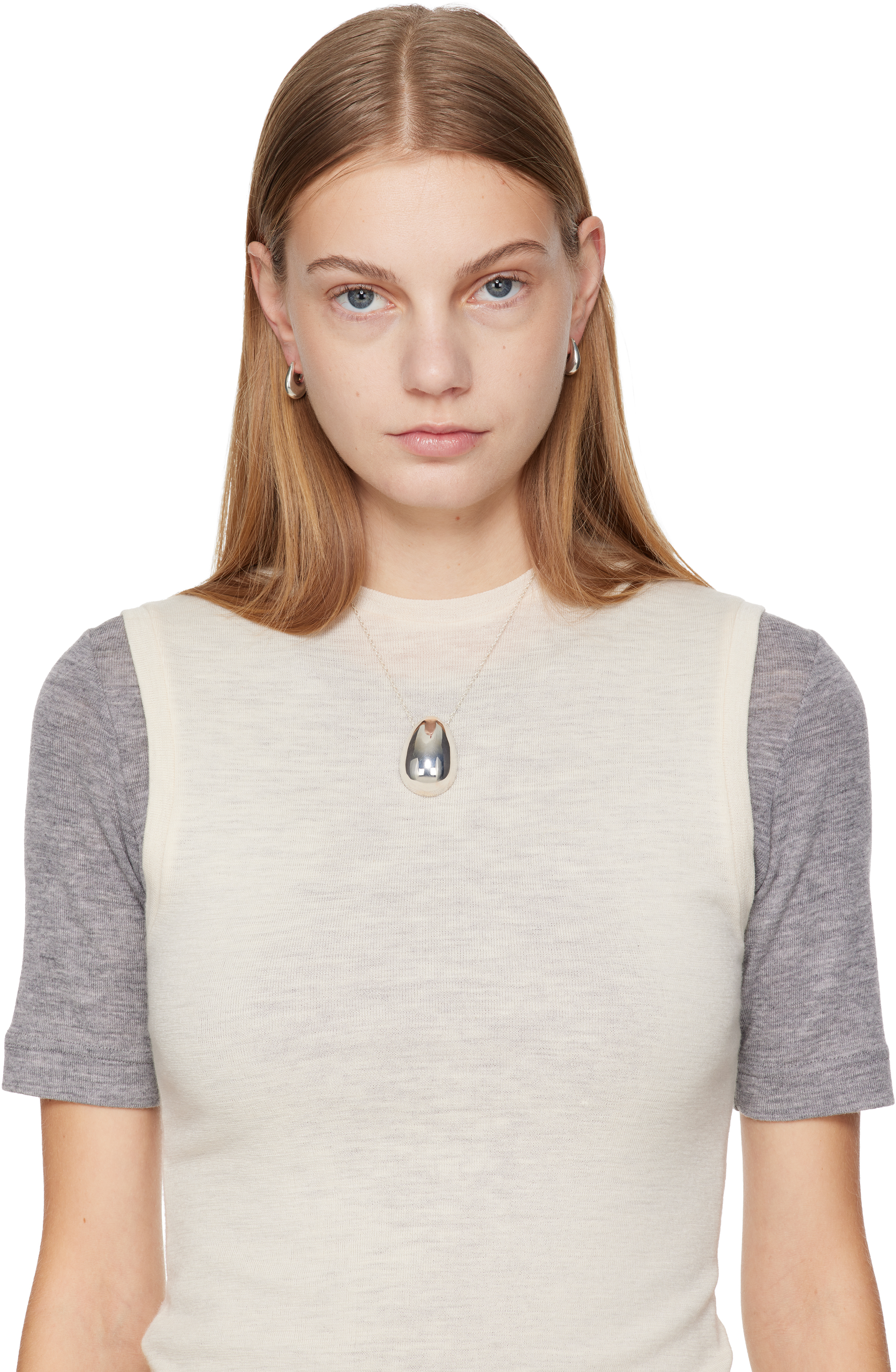 Egg Pendant Necklace