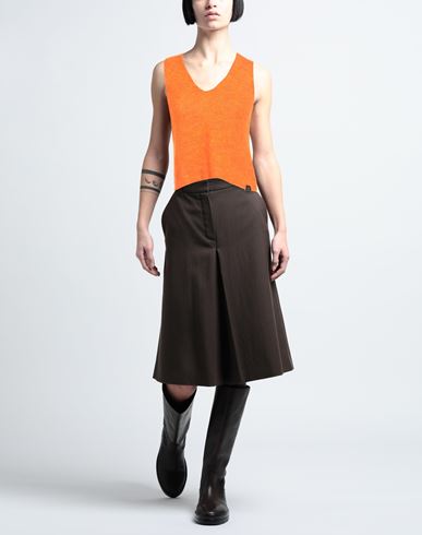 Woman Sweater Orange Size M Acrylic, Polyamide, Wool, Polyester
