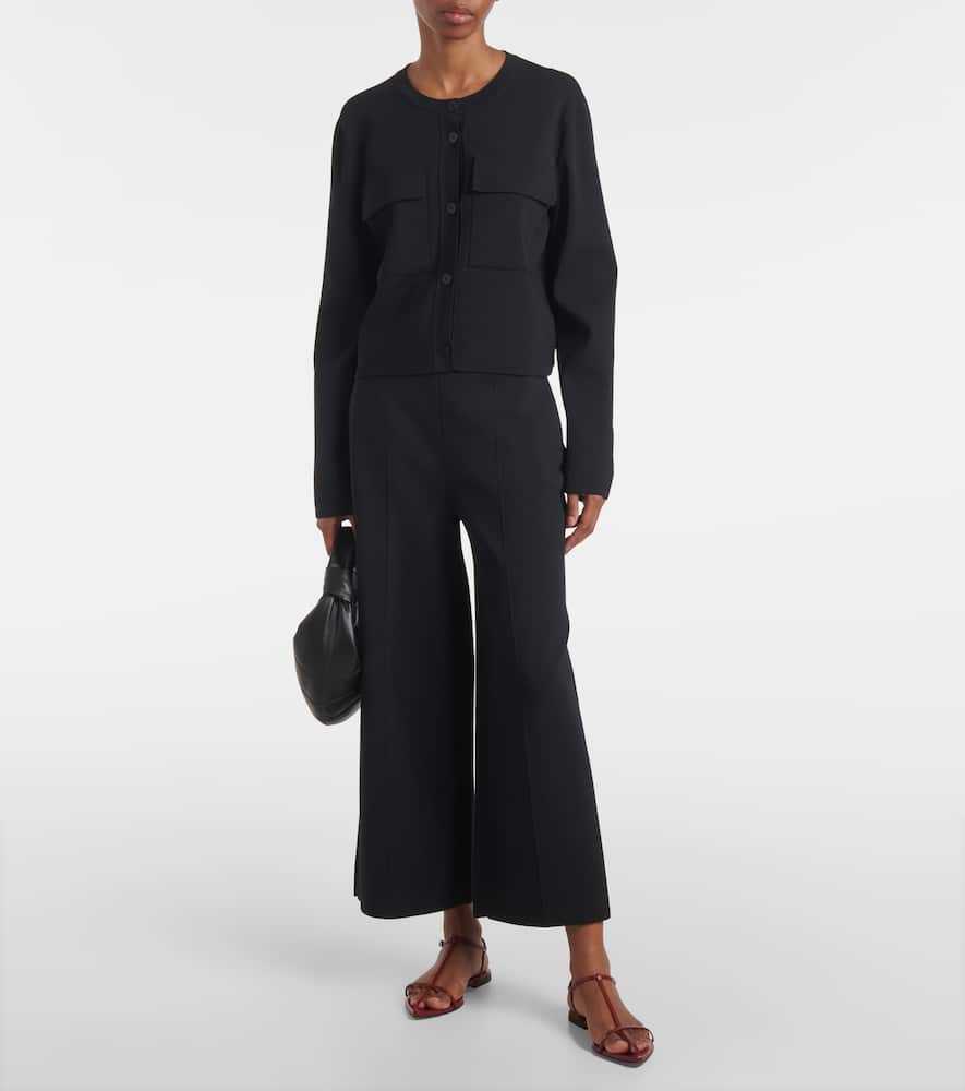 High-rise culottes