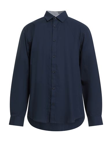 Premium Man Shirt Navy Size S Cotton