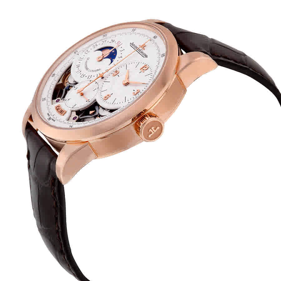 Jaeger Le Coultre Duometre Quantieme Lunaire 18ktPink Gold Mens Watch Q6042522