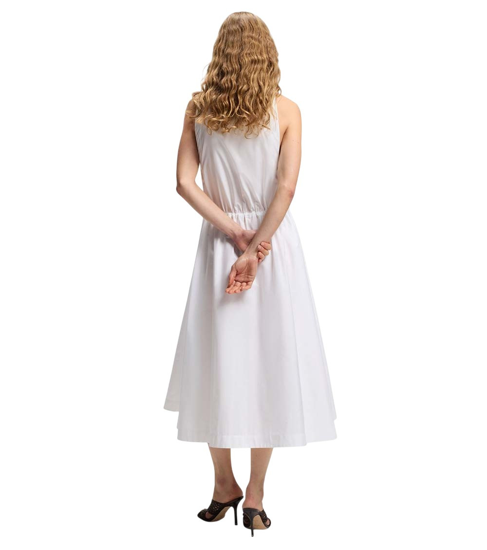 White Sleeveless Dress
