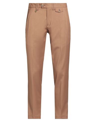 Man Pants Camel Size 30 Polyester, Viscose, Elastane