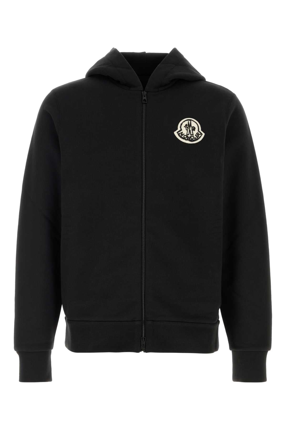 Cardigan Hoodie — Black