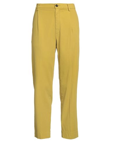 True Nyc Woman Pants Mustard Size 29 Cotton, Lyocell, Elastane