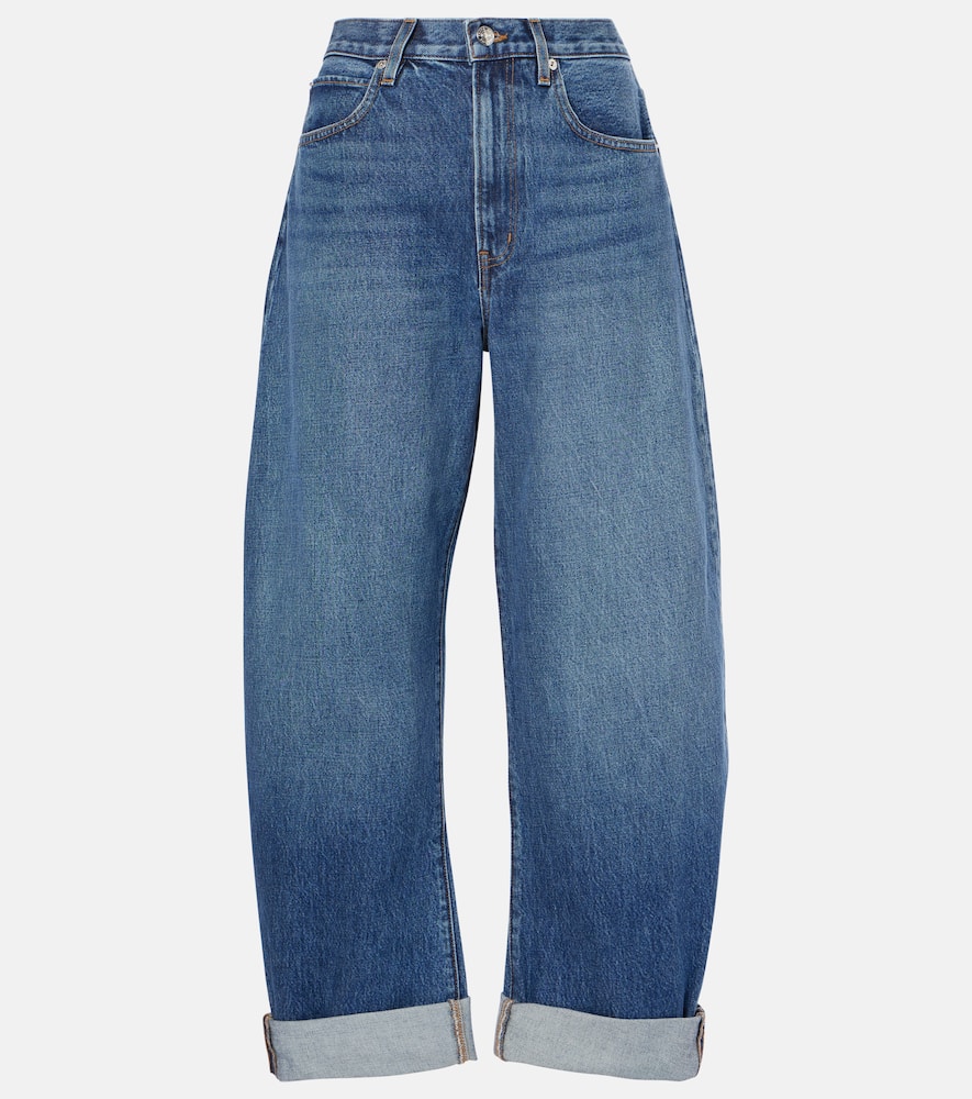 The Bubble barrel-leg jeans