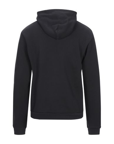 Man Sweatshirt Black Size 1 Cotton, Polyurethane