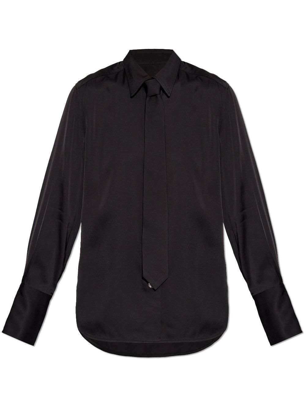 Necktie shirt - 02 WHITE