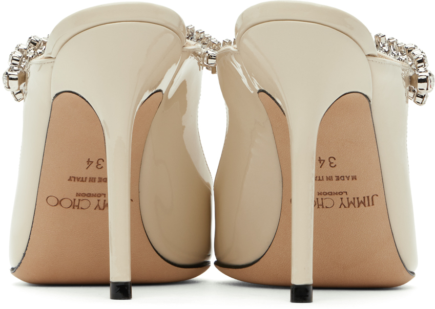 Jimmy Choo Off-White Bing 100 Heels