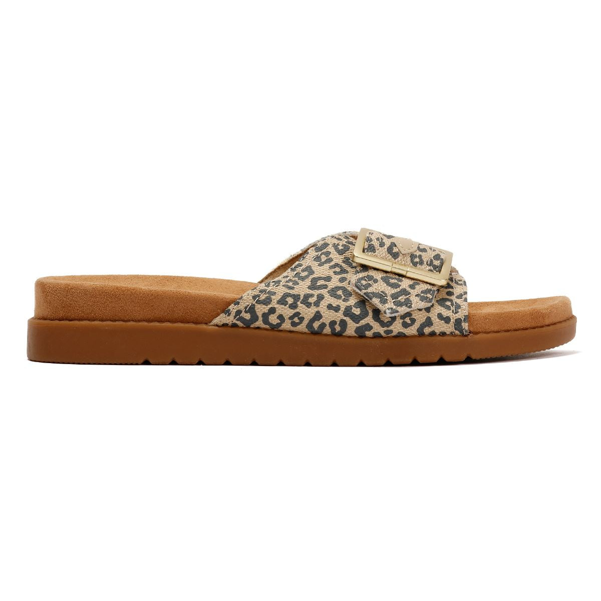 Toms Marin Slide Women's Leopard Sanda