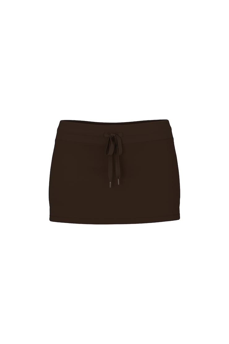 StretchTerry™ Micro Skort - Brown - Women Clothing