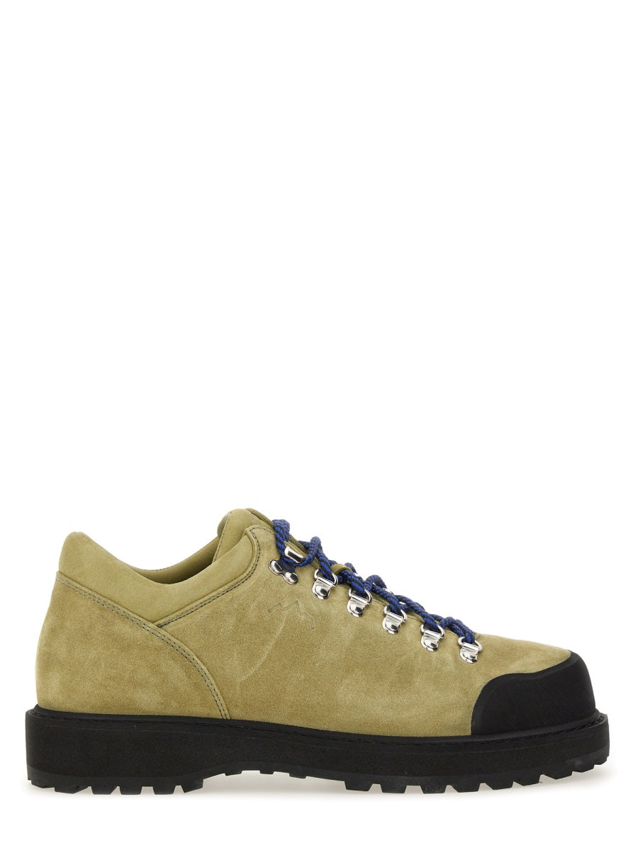 Lace-up Suede Boots