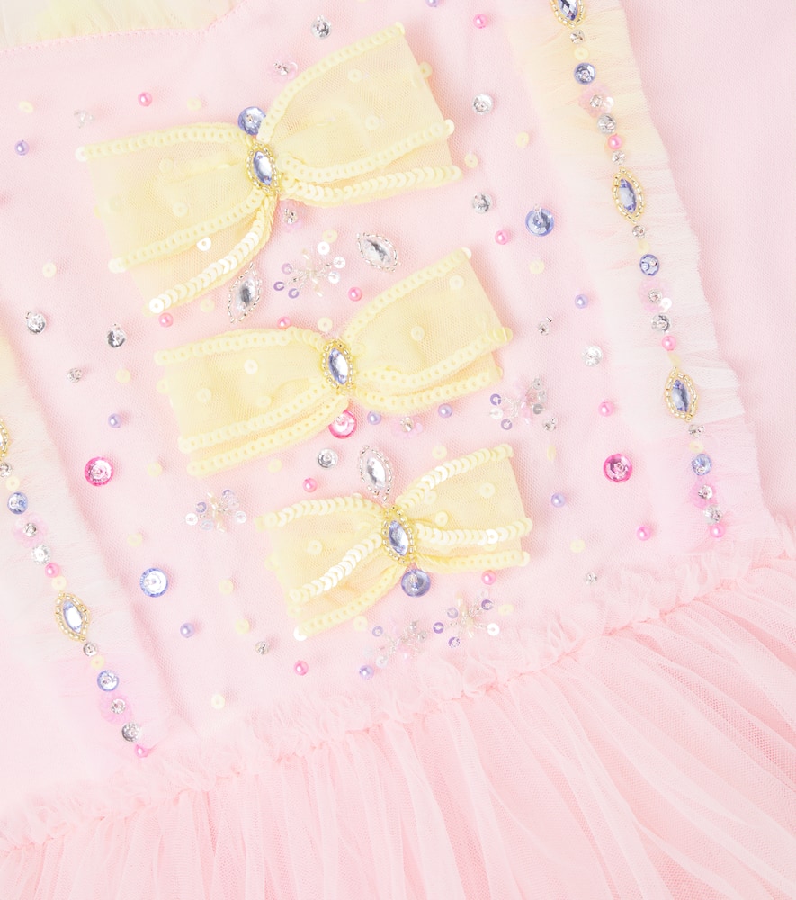 Music Box embellished tulle dress