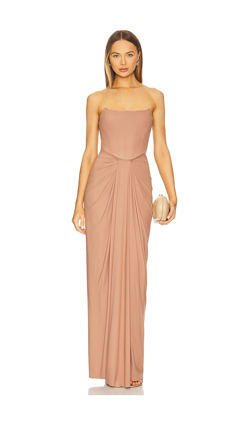 Deme by Gabriella ABENDKLEID PEARL in Cream. Größe XL. Also in L, M