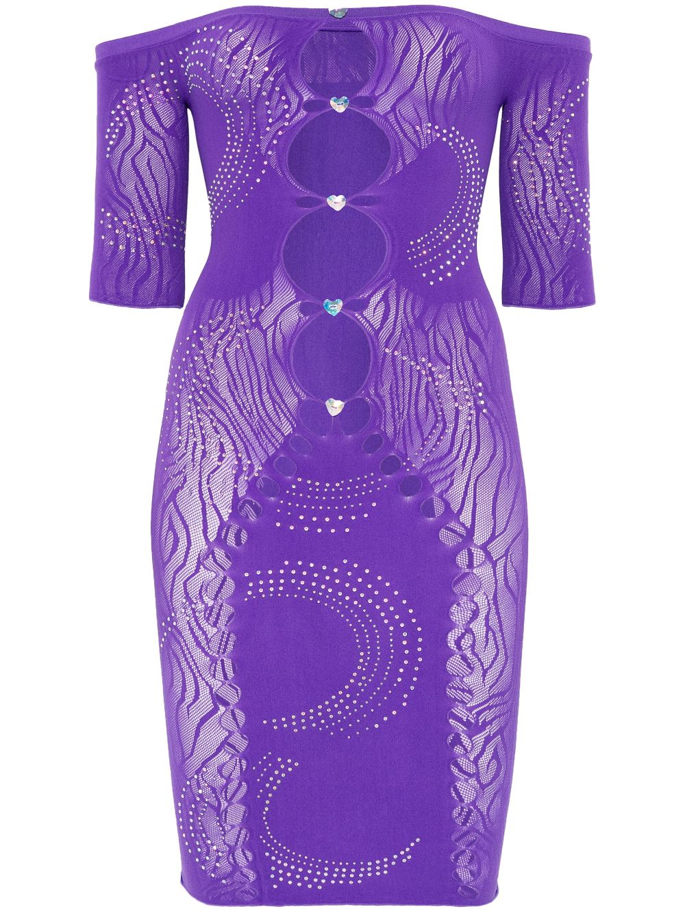 Alice mini dress - Purple