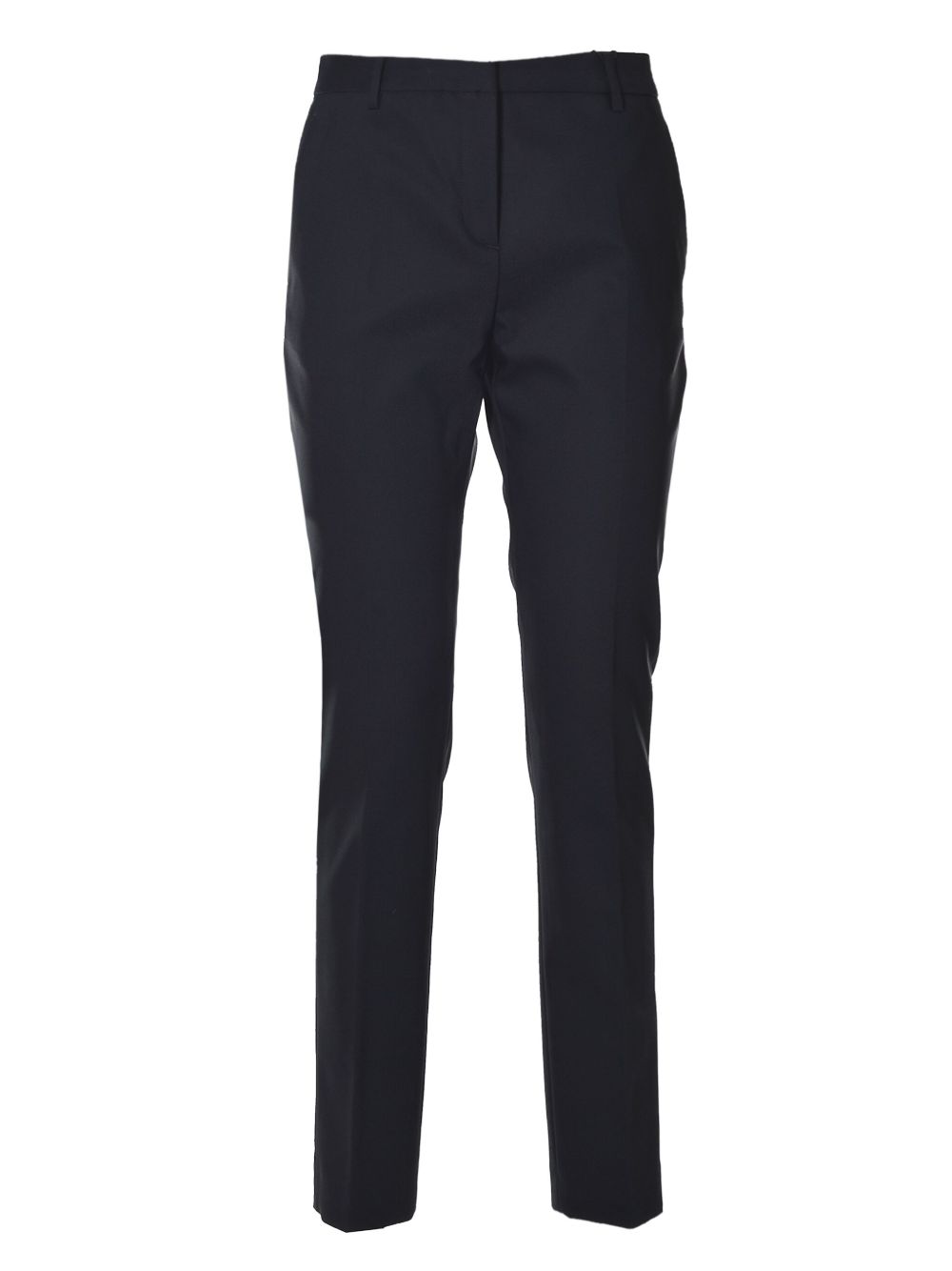 Tailored slim-fit trousers - Blue