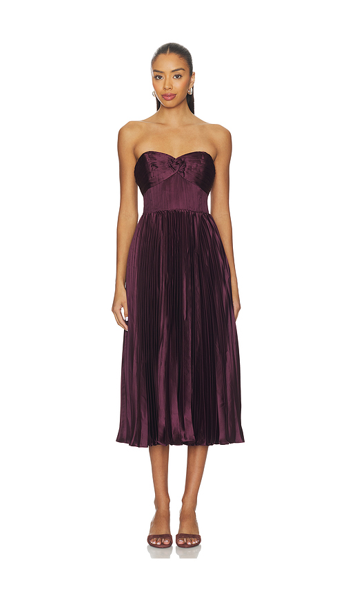 ASTR the Label Ascella Dress in Wine. XS also in L