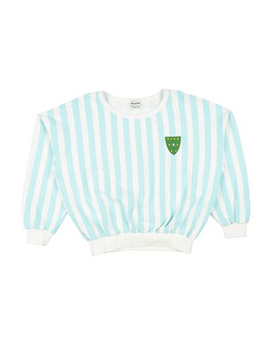Kid Boy Sweatshirt Turquoise Size 10 Cotton