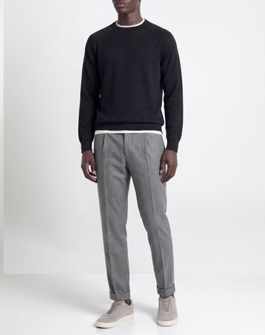 Platinum Man Sweater Charcoal Size L Wool