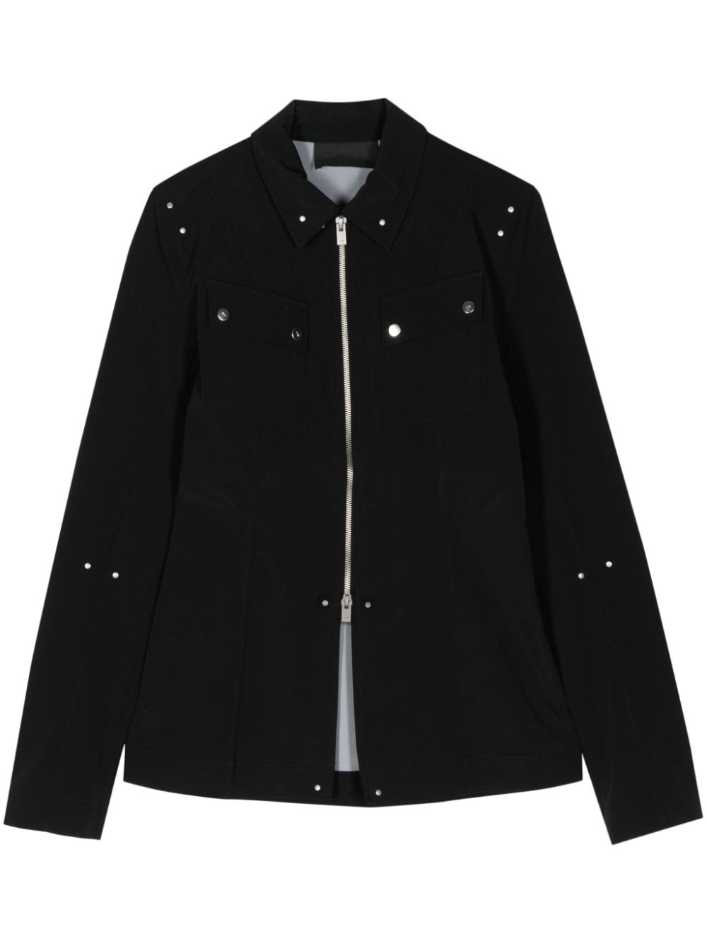 Stud-detailing jacket - Black