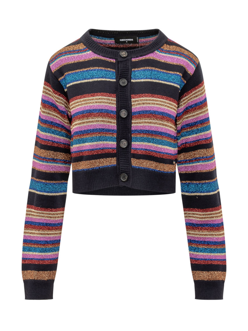 Multicolor Striped Cardigan