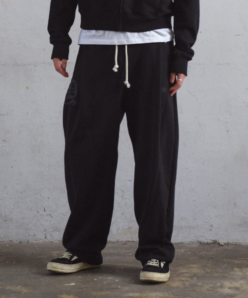 D-Star One Tuck Sweat Pants BLACK
