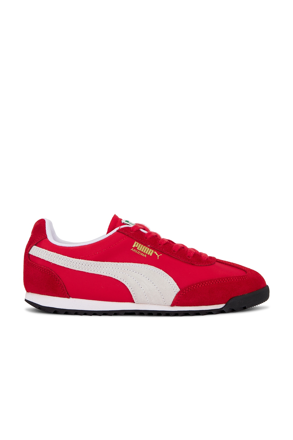 Puma Select Arizona Nylon Sneaker in For All Time Red & White & Gold - Red. 9.5 also , 11, 6, 6.5, 7, 7.5, 8, 8