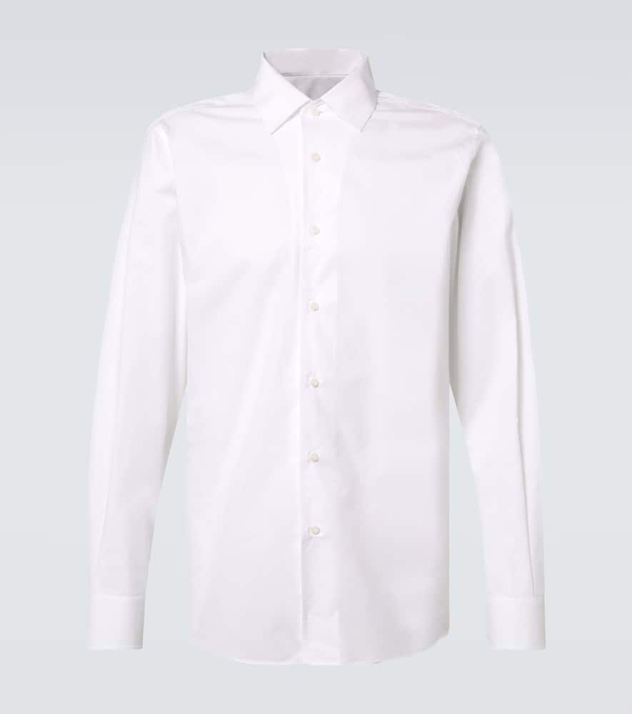 Cotton poplin shirt
