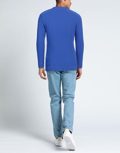 Man Sweater Light blue Size XXL Polyamide