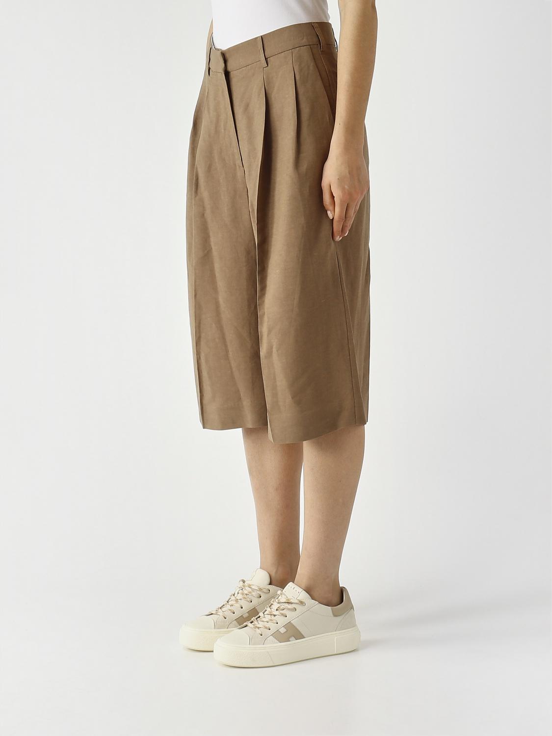 Shorts Woman color Brown