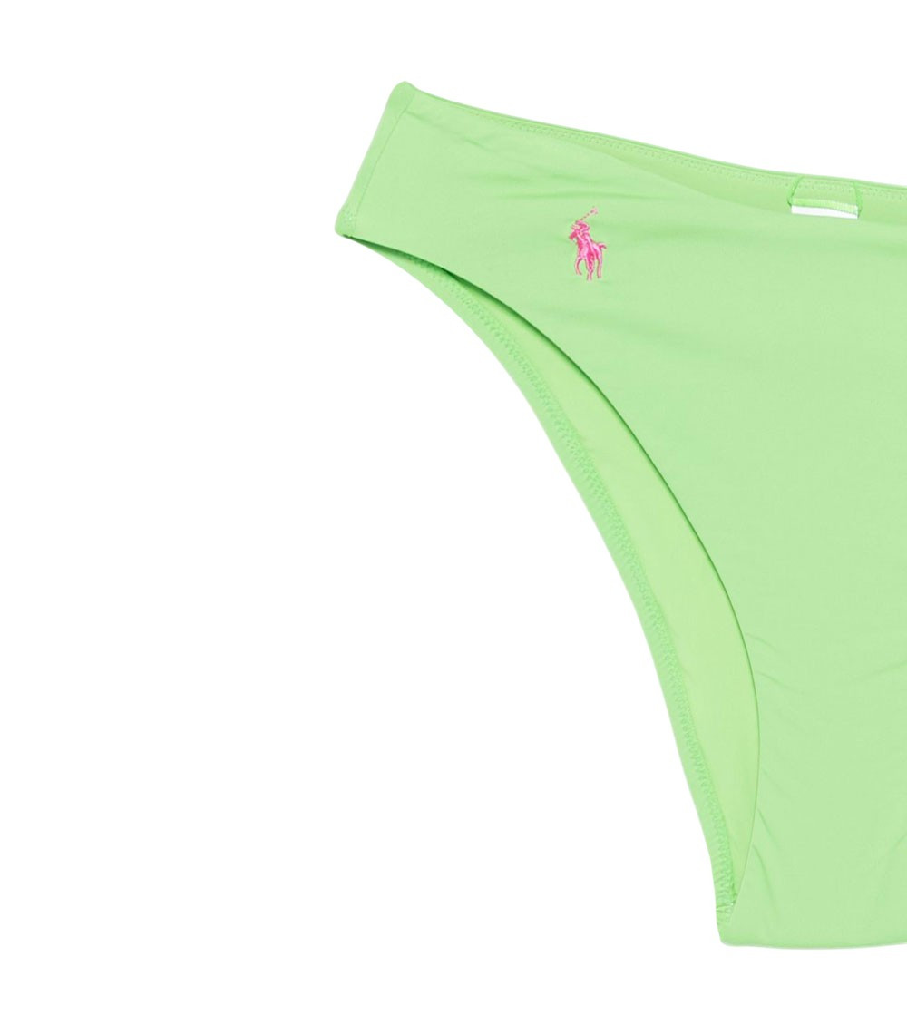 Green Logo Bikini Bottom Swimwear
